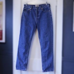 Everlane 90's Cheeky Straight Jeans (Like New, 29 Regular, Medium Blue)